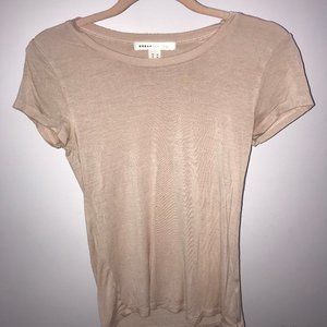 Baby Pink Short Sleeve Top